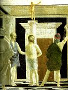 Piero della Francesca the flagellation, detail France oil painting artist